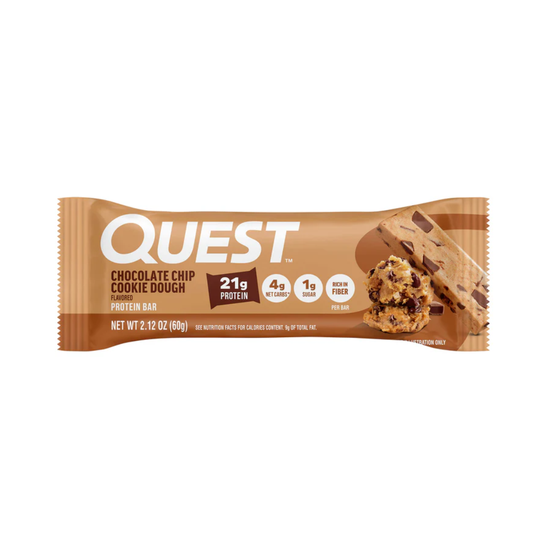 Quest Nutrition Bar 12x60g Chocolate Chip Cookie Dough
