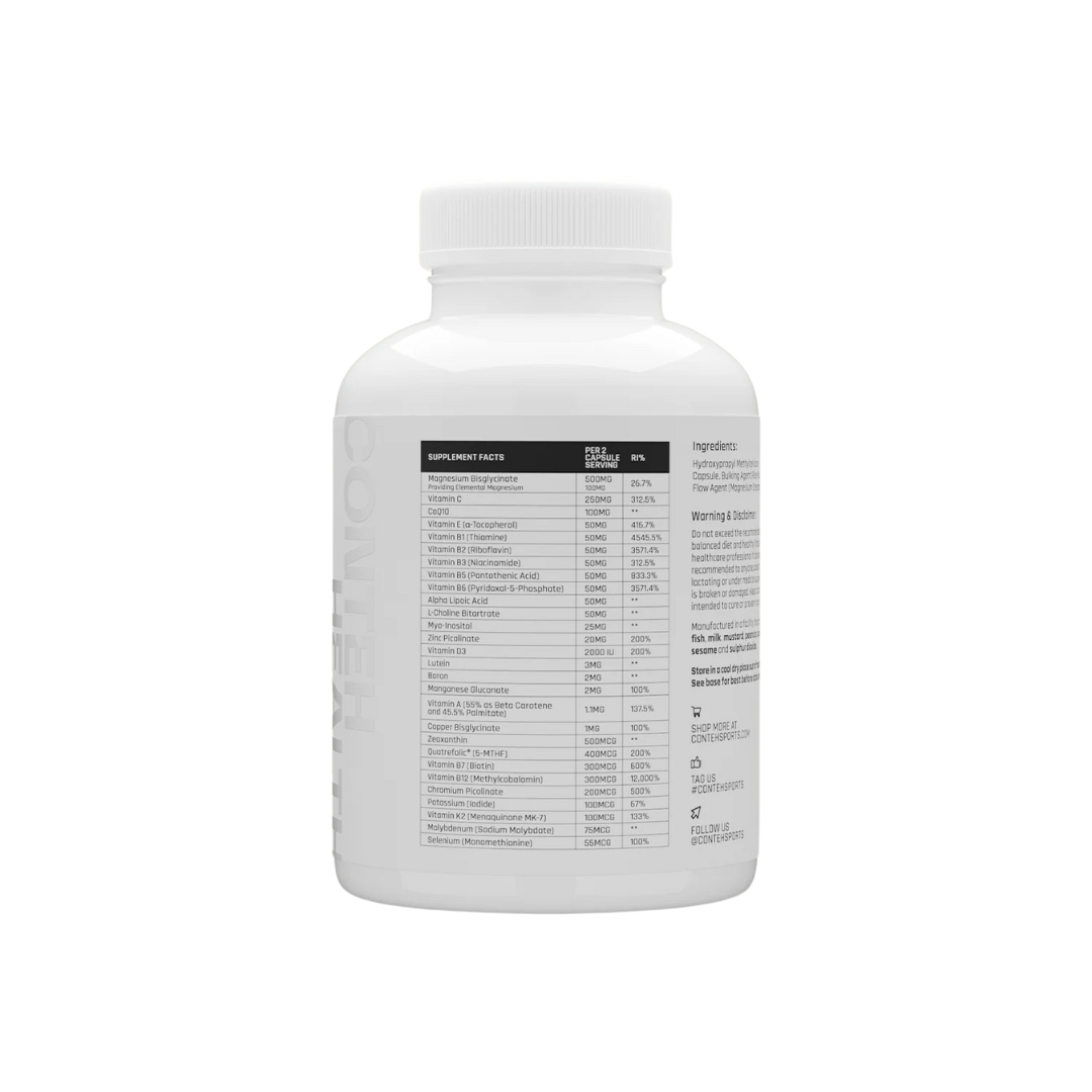 Conteh Sports Multi-Vitamin and Mineral Complete 180 Caps