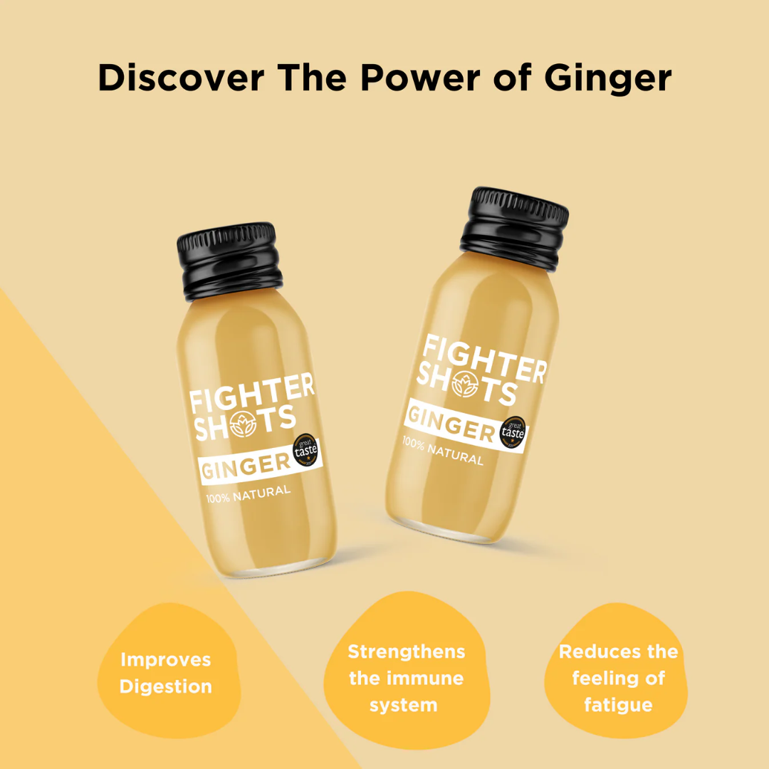 Fighter Shots 12x60ml Ginger