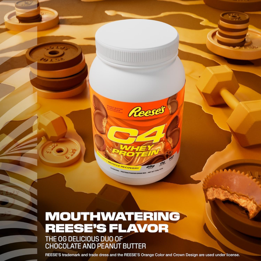 Cellucor C4 Whey Protein 46 Servings - Reeces Peanut Butter Cup