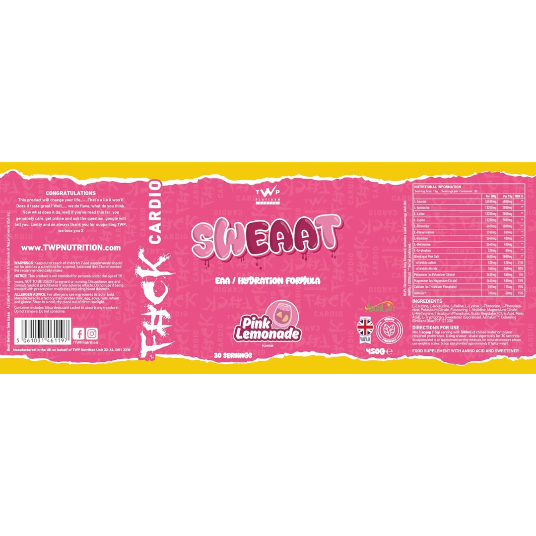 TWP SWEAAT 450g Pink Lemonade