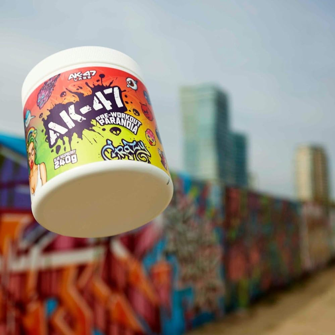 AK-47 Labs Pre-Workout Paranoia 240g Cotton Candy