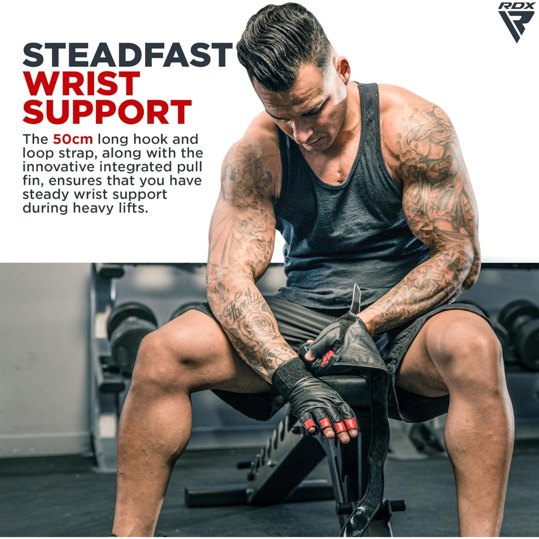 RDX Gym Glove Micro Plus S Red/Black