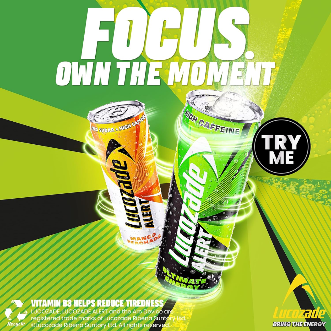 Lucozade Alert 24x250ml Ultimate