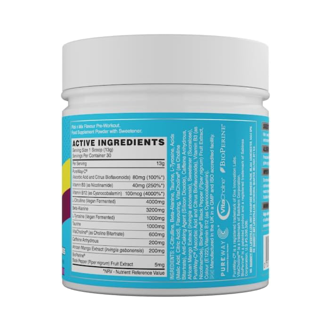 Naughty Boy Energy 390g Pick N Mix