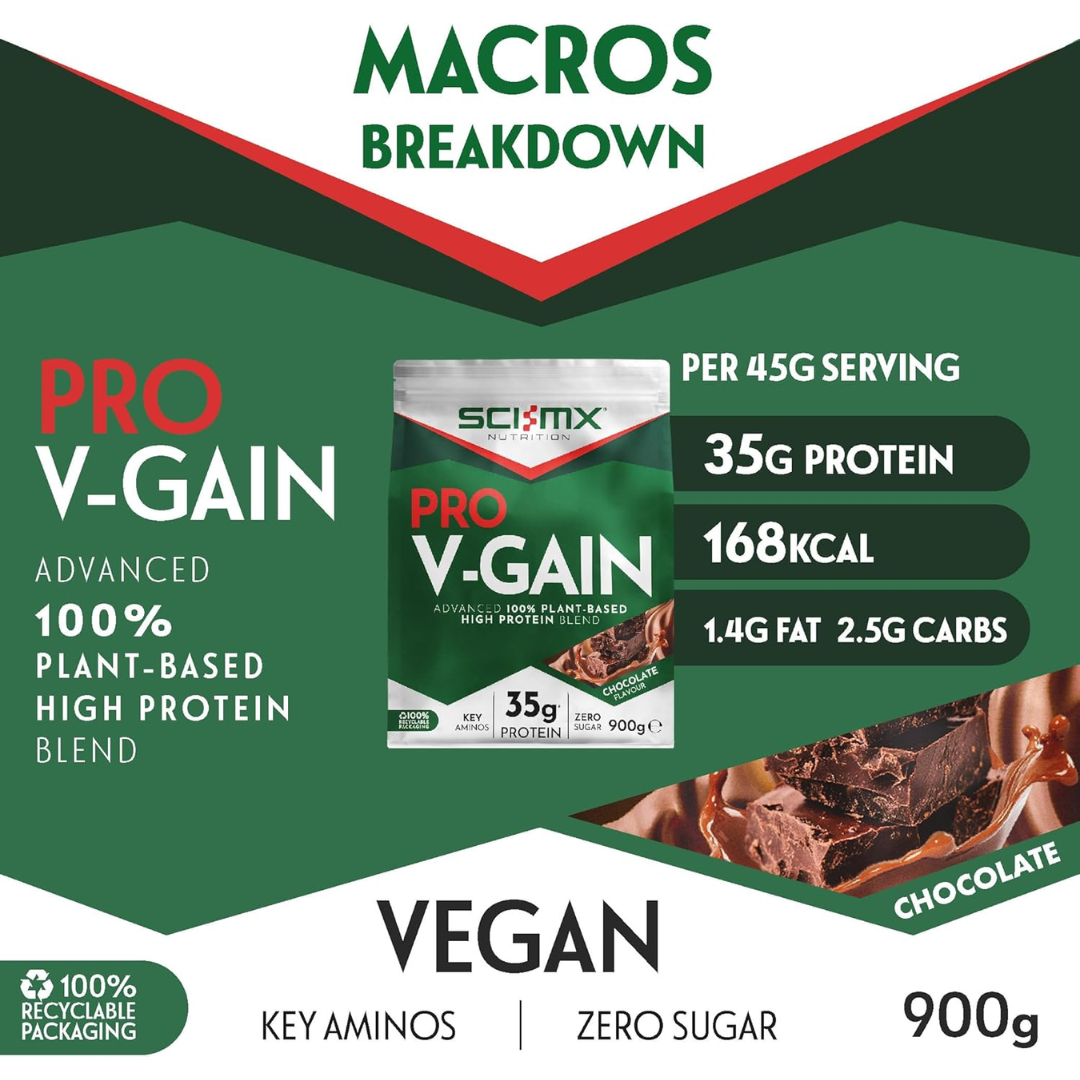 Sci-MX V-Gain 900g Chocolate