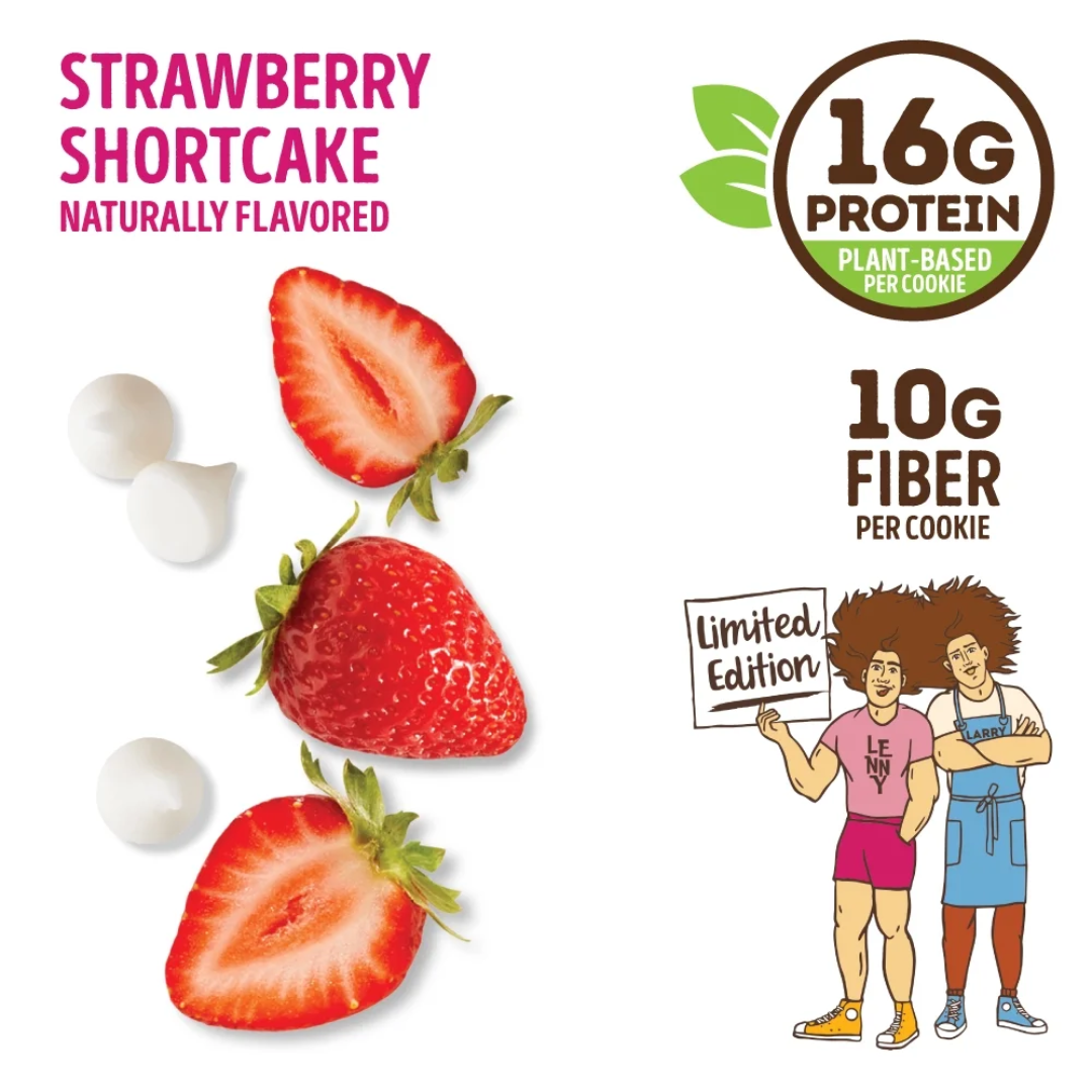 Lenny & Larry's The Complete Cookie 12x113g Strawberry Shortcake