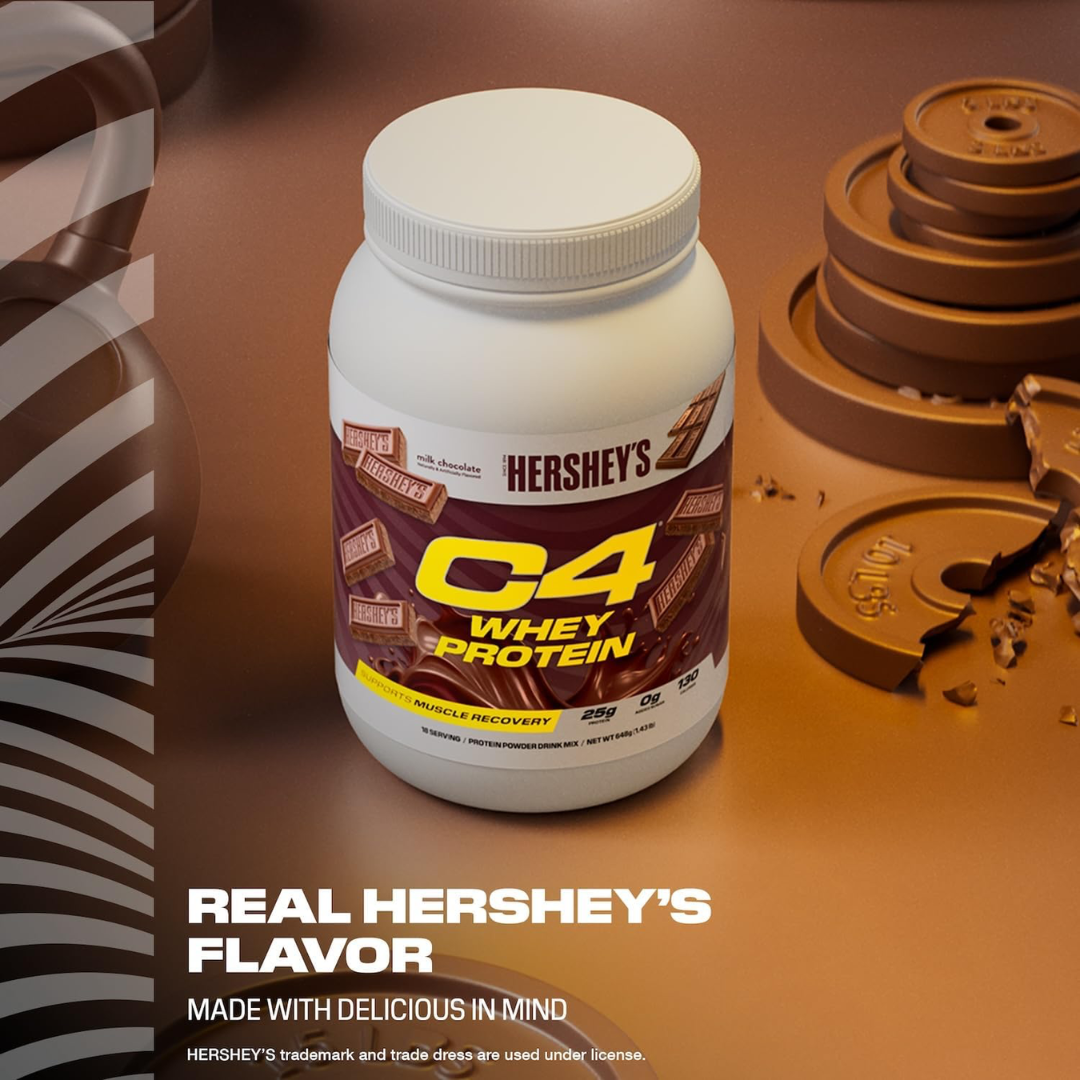 Cellucor C4 Whey Protein 46 Servings - Hersheys Milk Choc