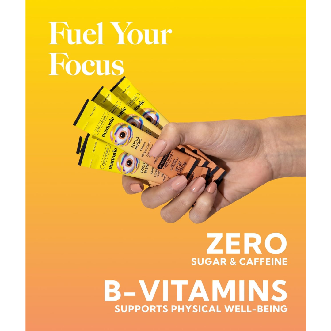 Neutonic Focus Blend 16 Sachets Peach Mango