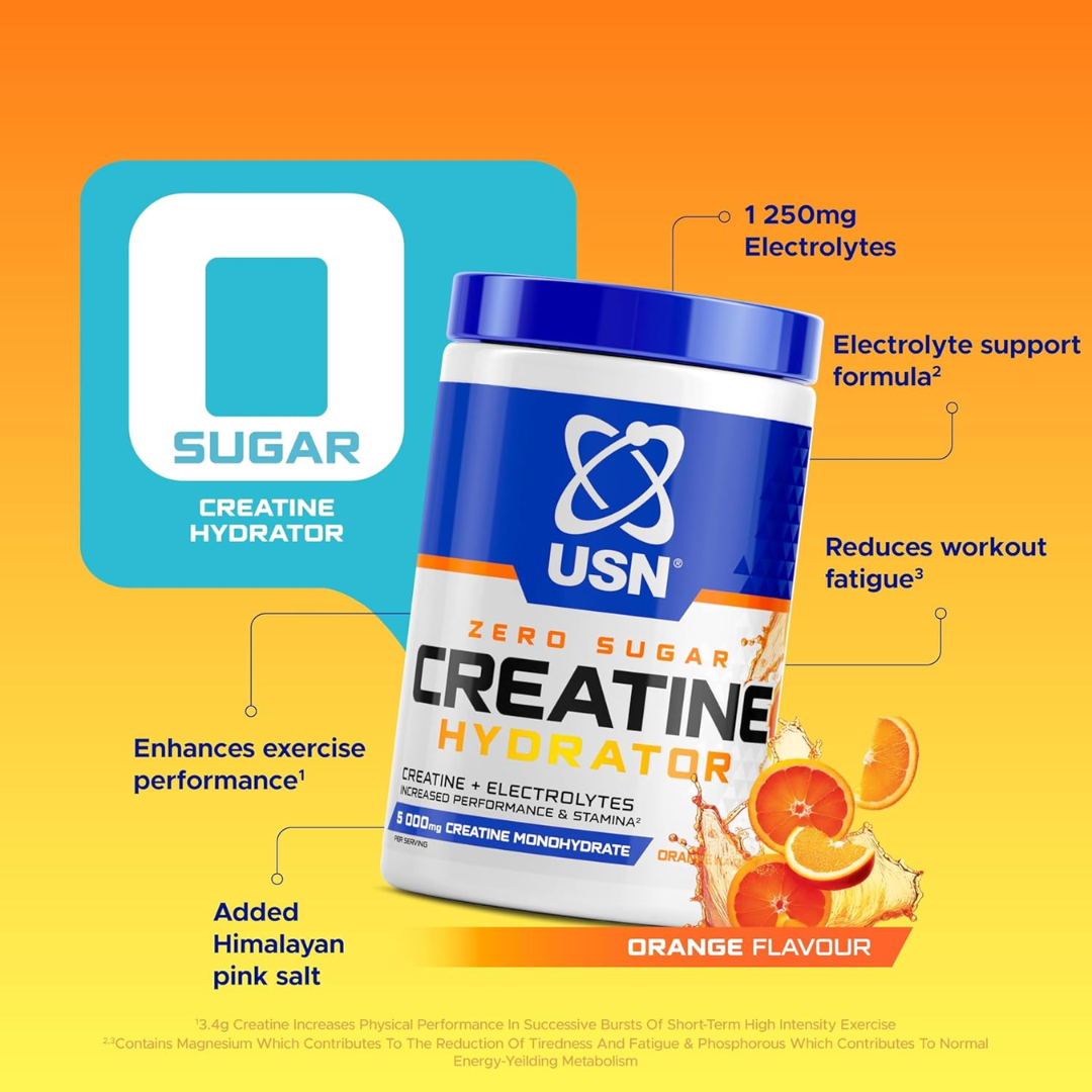 USN Creatine Hydrator 330g Orange