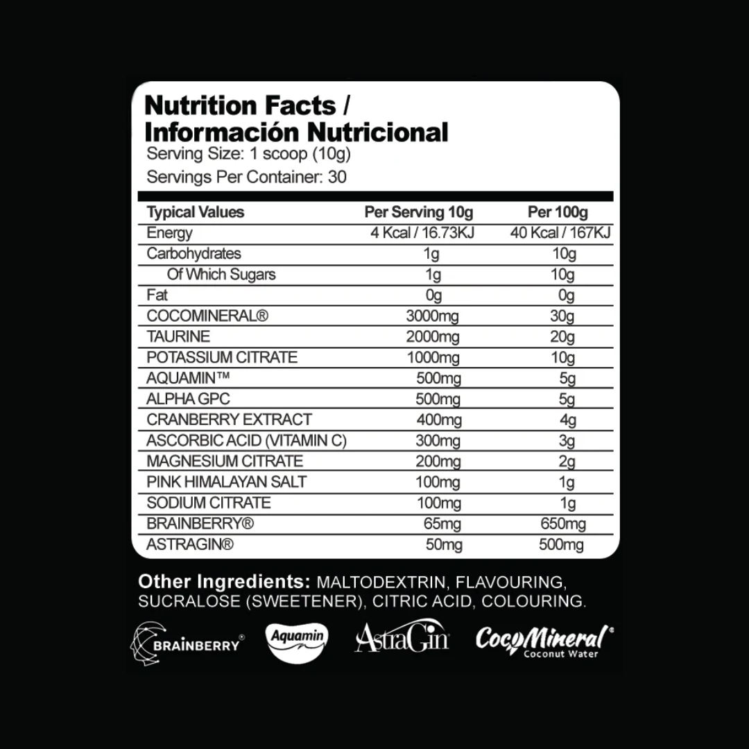 Sport Asylum Hydromind 300g Red Berry