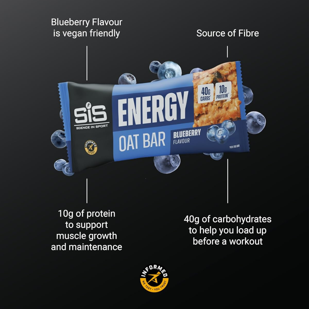 SIS Energy Oat Bar 12x70g Blueberry