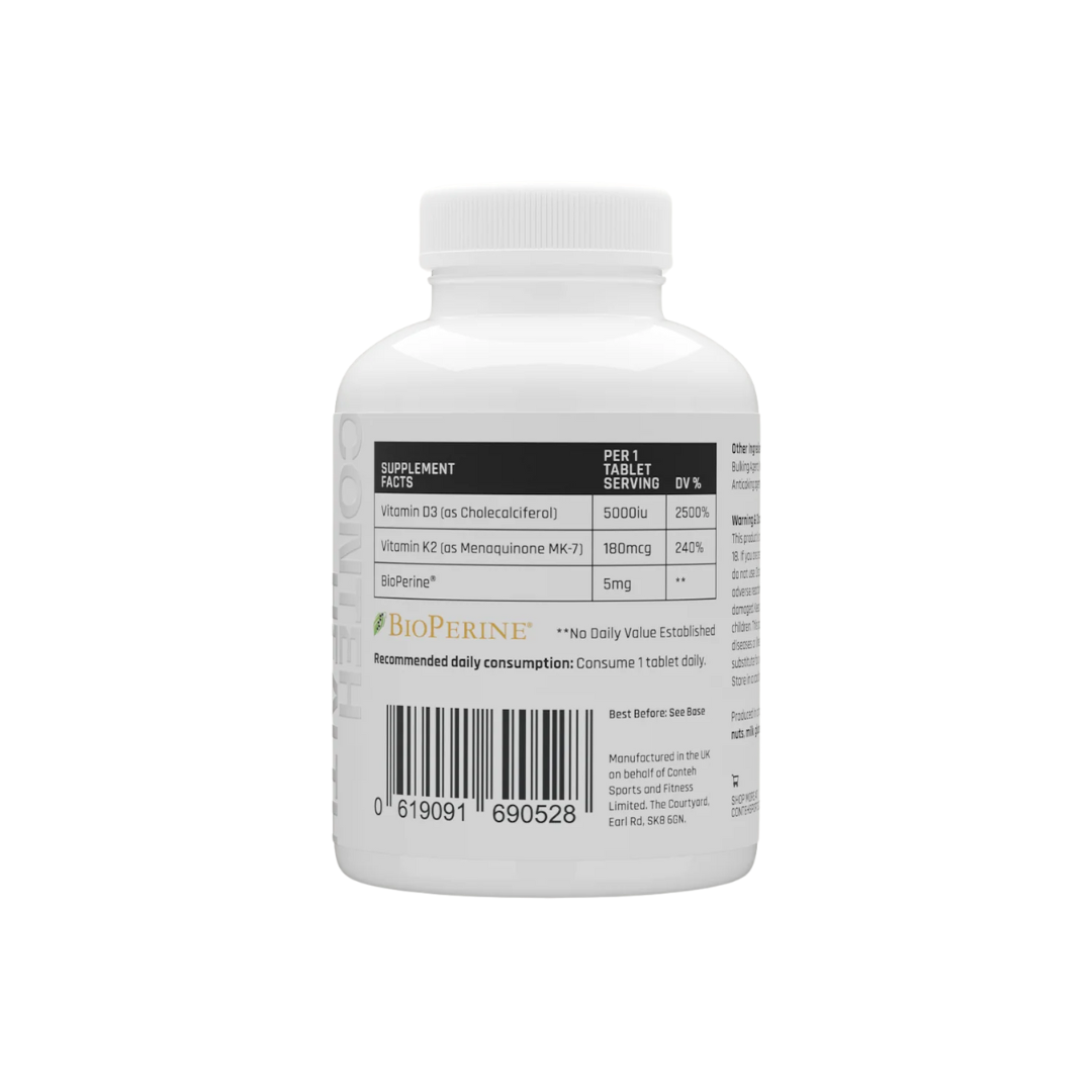Conteh Sports Vitamin D3 & K2 100 Tabs