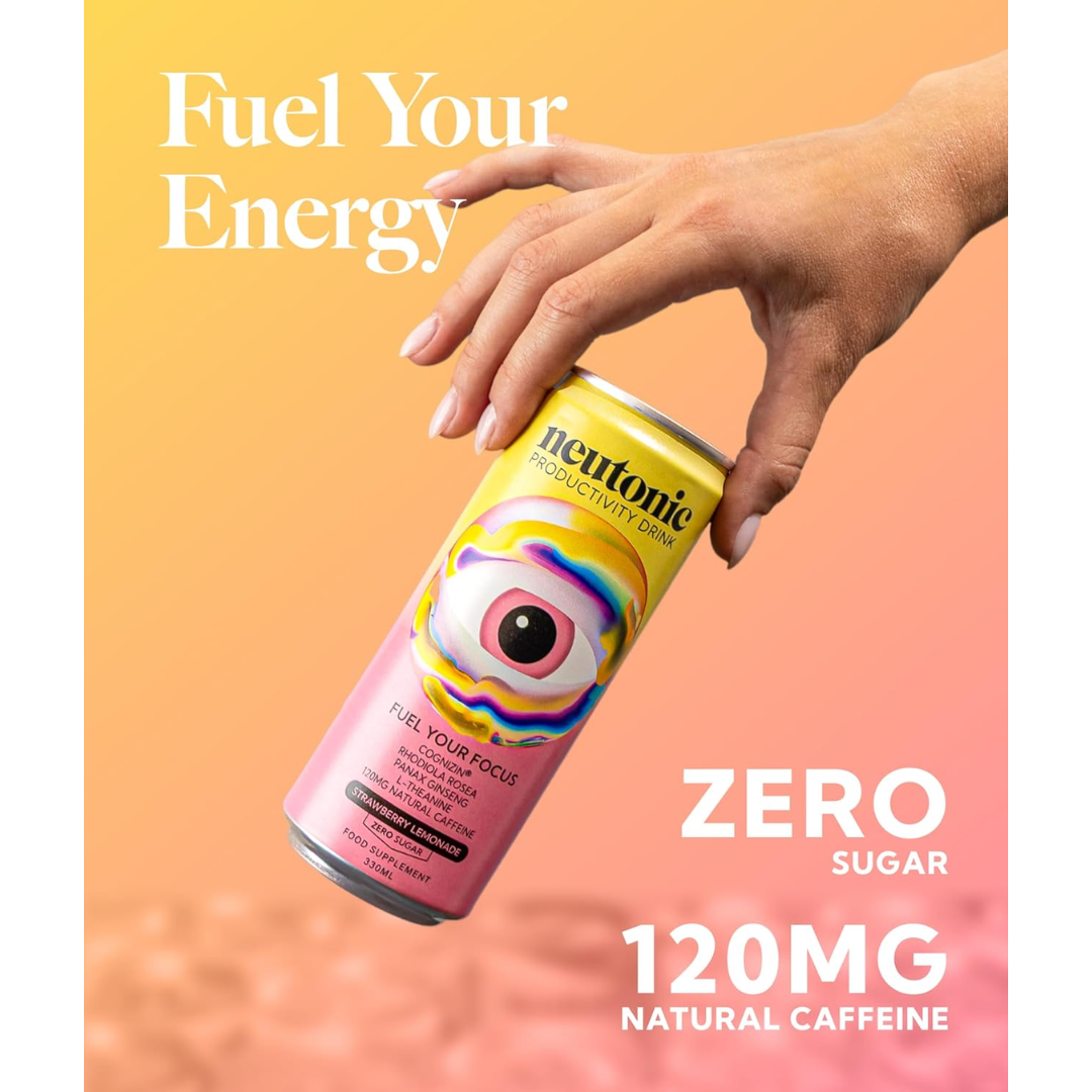 Neutonic 12x330ml Strawberry Lemonade