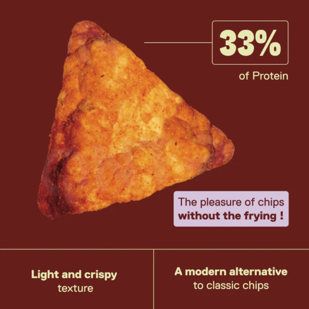 QNT Protein Chips 12x50g Barbecue