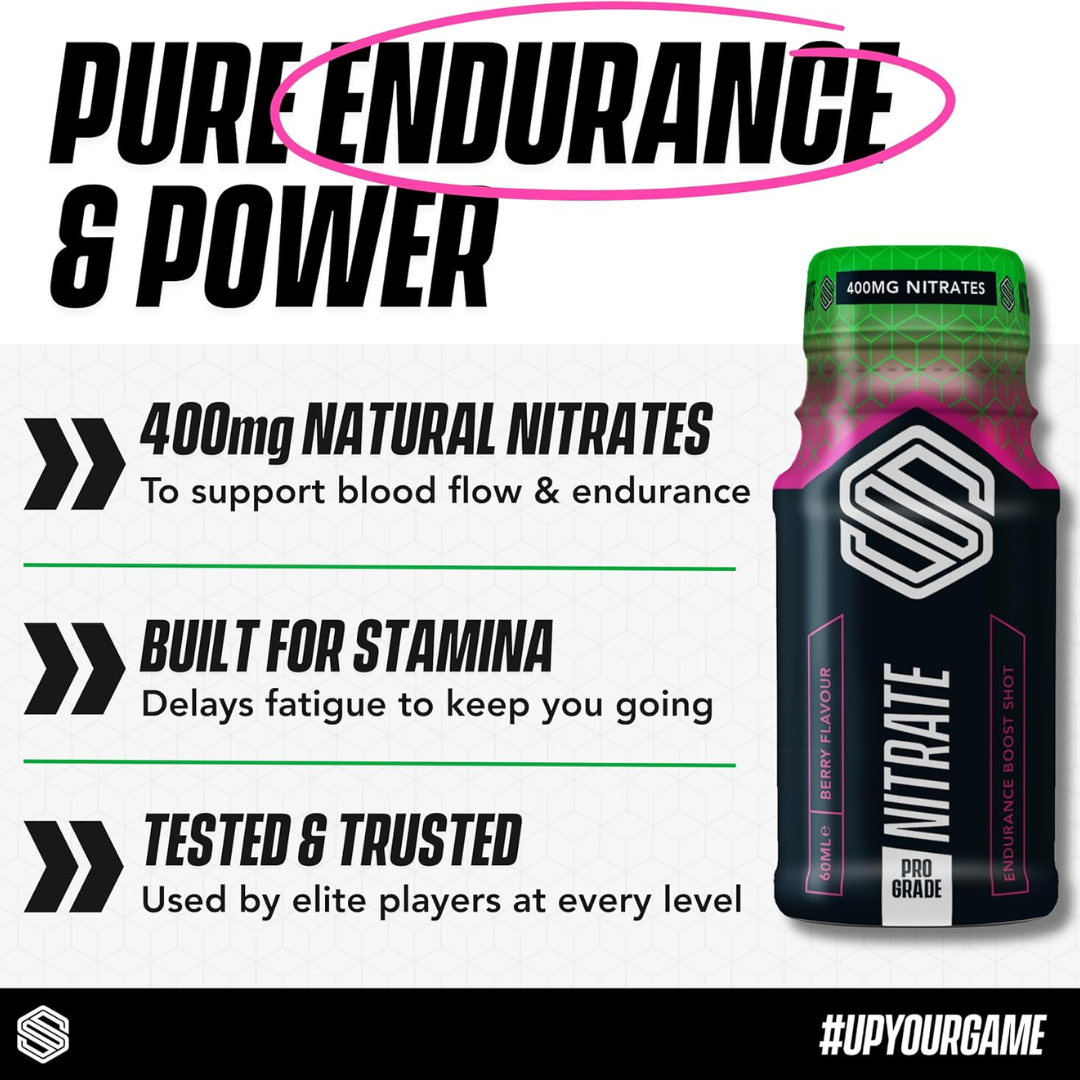 Soccer Supplement Nitrate Shot 12x60ml Mixed Berry