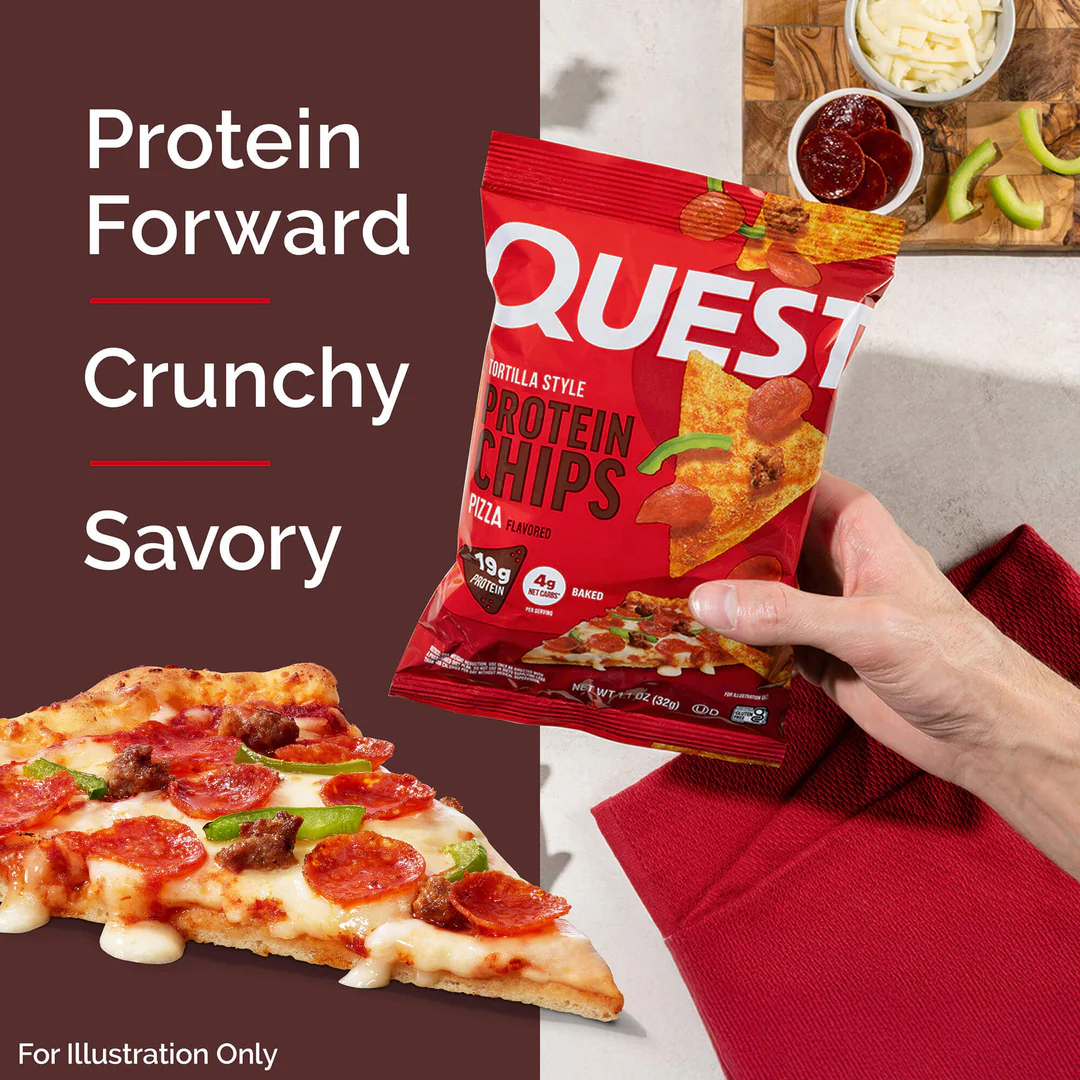 Quest Nutrition Protein Chips 8x32g Pizza