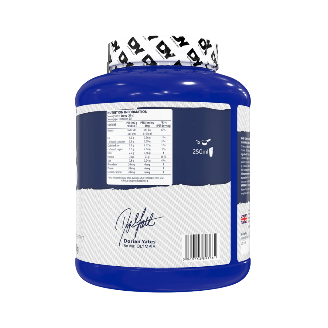 DY Nutrition Tempro Whey Complex 2.27kg Banana Ice Cream