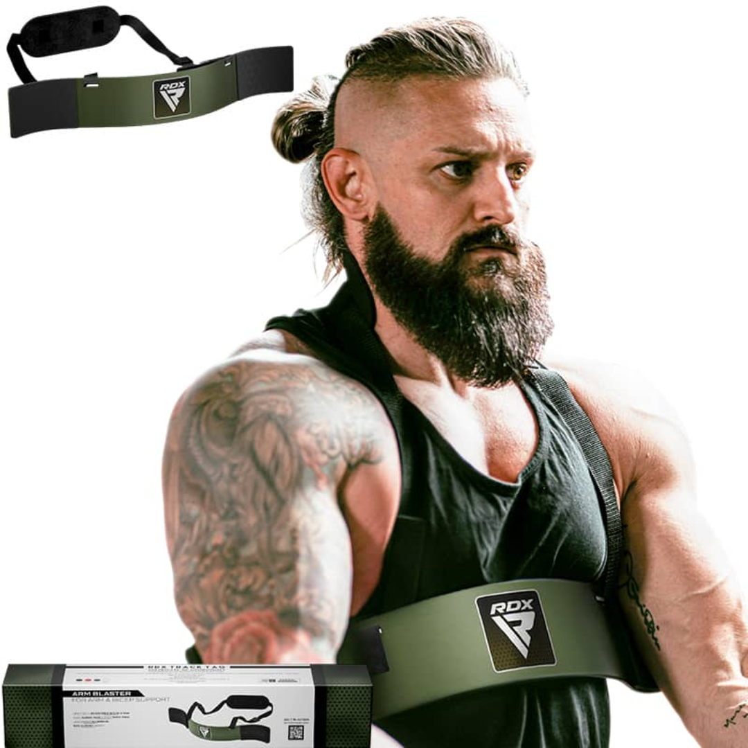 RDX Gym Arm Blaster T2 Army Green