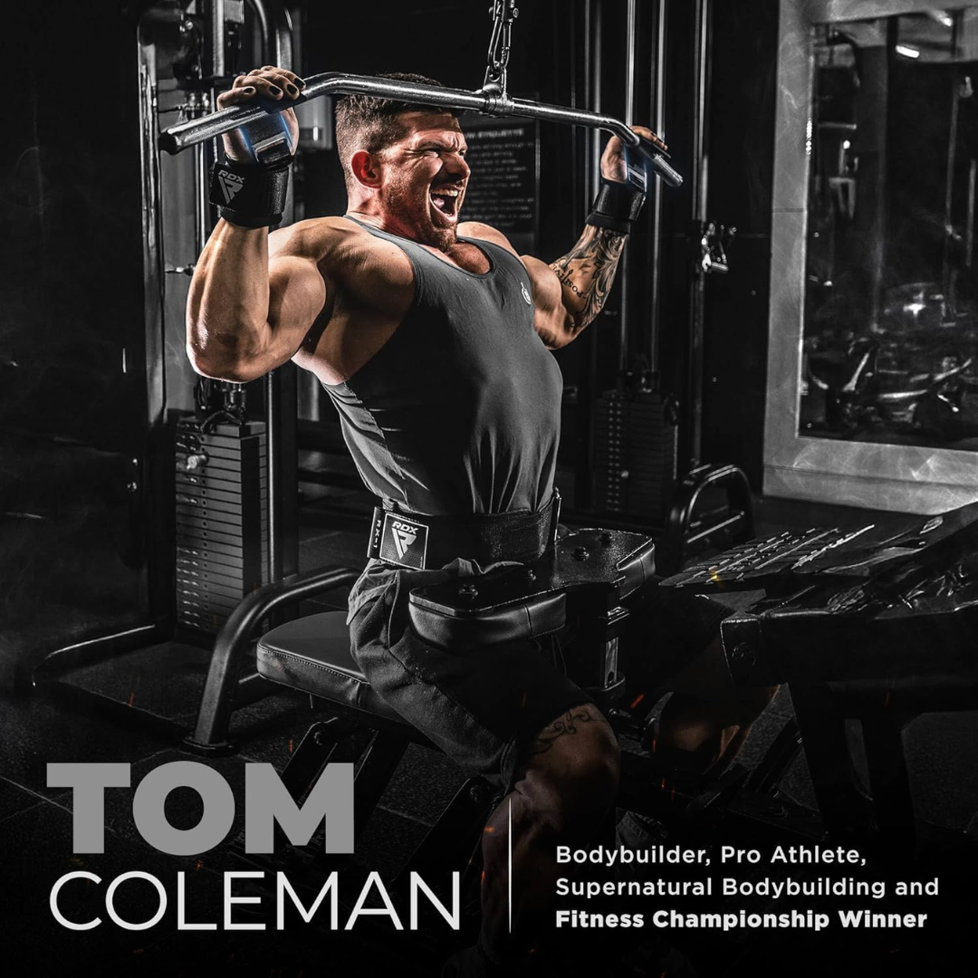 RDX Gym Hook Strap Plus Black