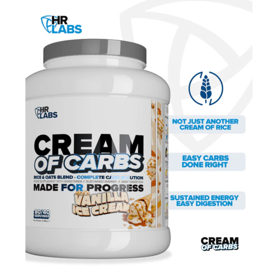 HR Labs Cream of Carbs 2.28kg Vanilla Ice Cream