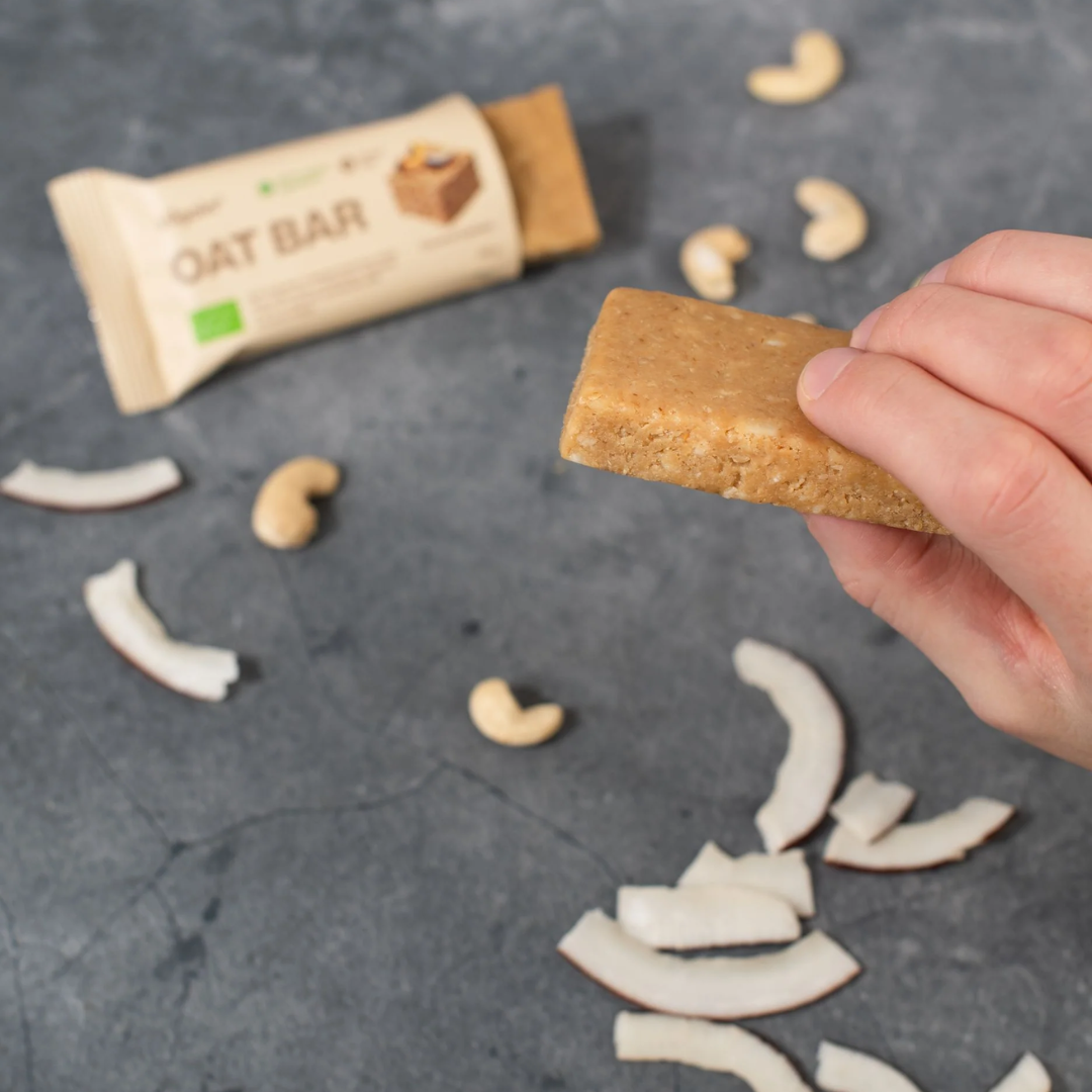 Vilgain Oat Bar 12x50g Cashew and coconut