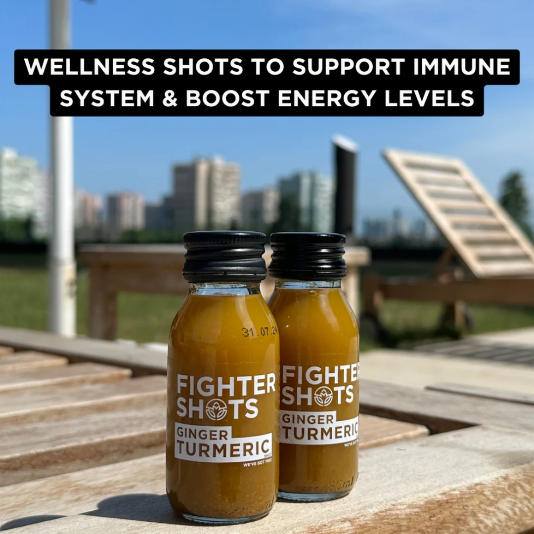Fighter Shots 12x60ml Ginger Turmeric