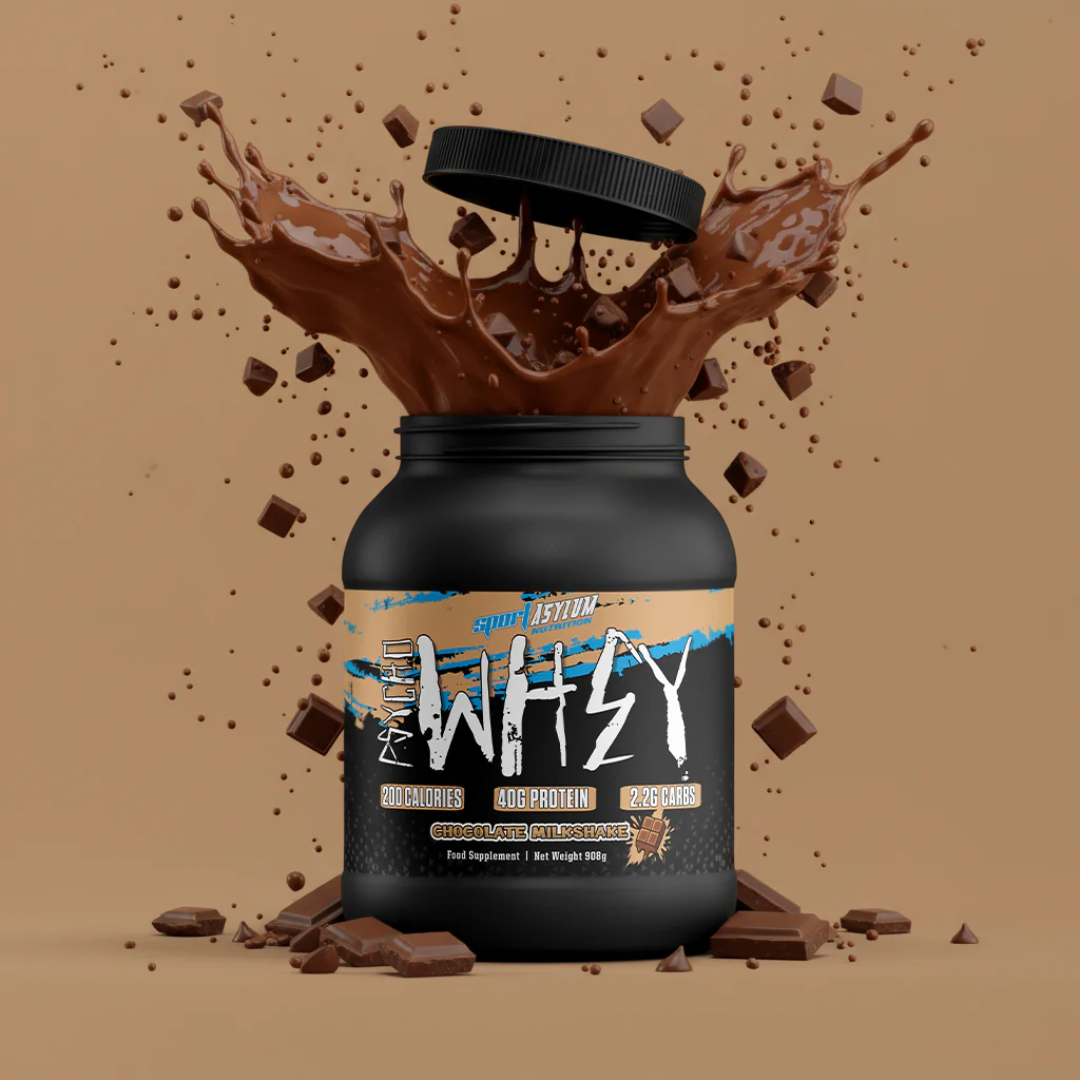 Sport Asylum Psycho Whey 908g Chocolate Milkshake