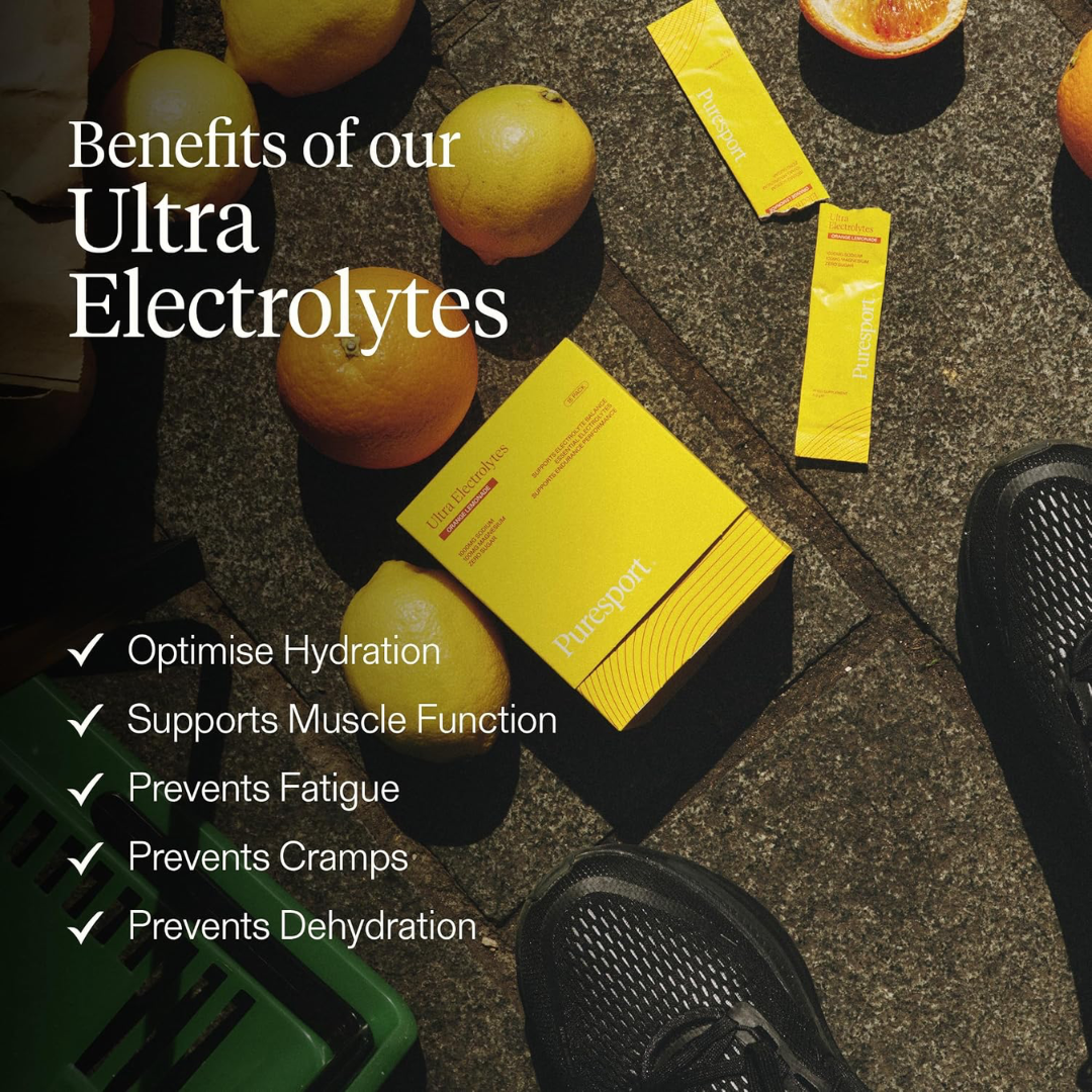 Puresport Electrolyte 15 Sachets Orange Lemonade