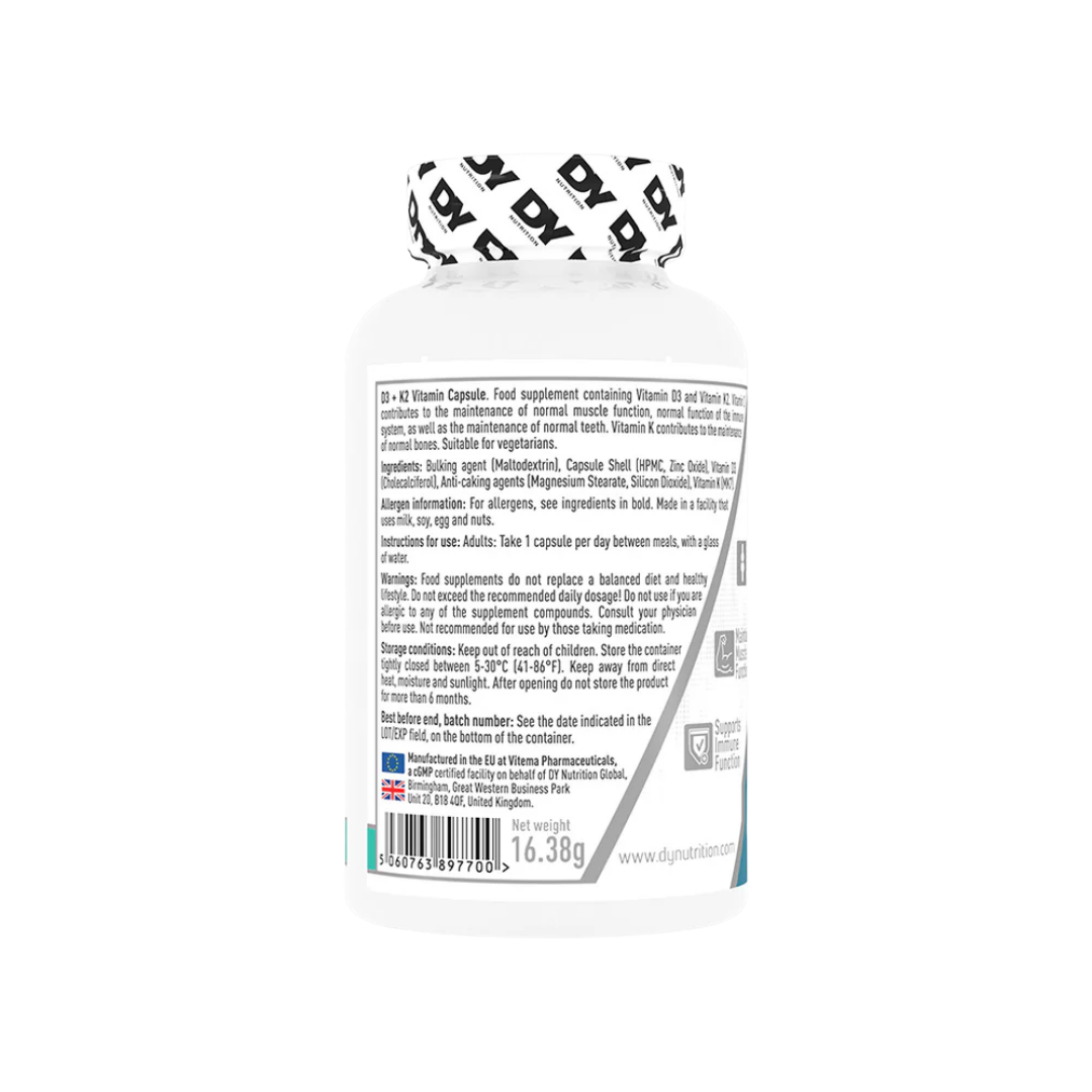 DY Nutrition D3 - K2 Vitamin 30 Tabs