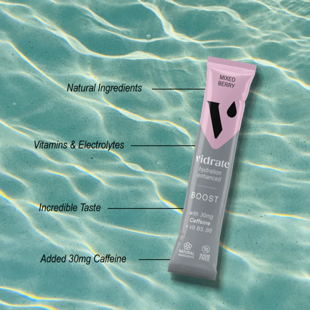 Vidrate Hydration Powder 10x3g Boost (Mixed Berry)