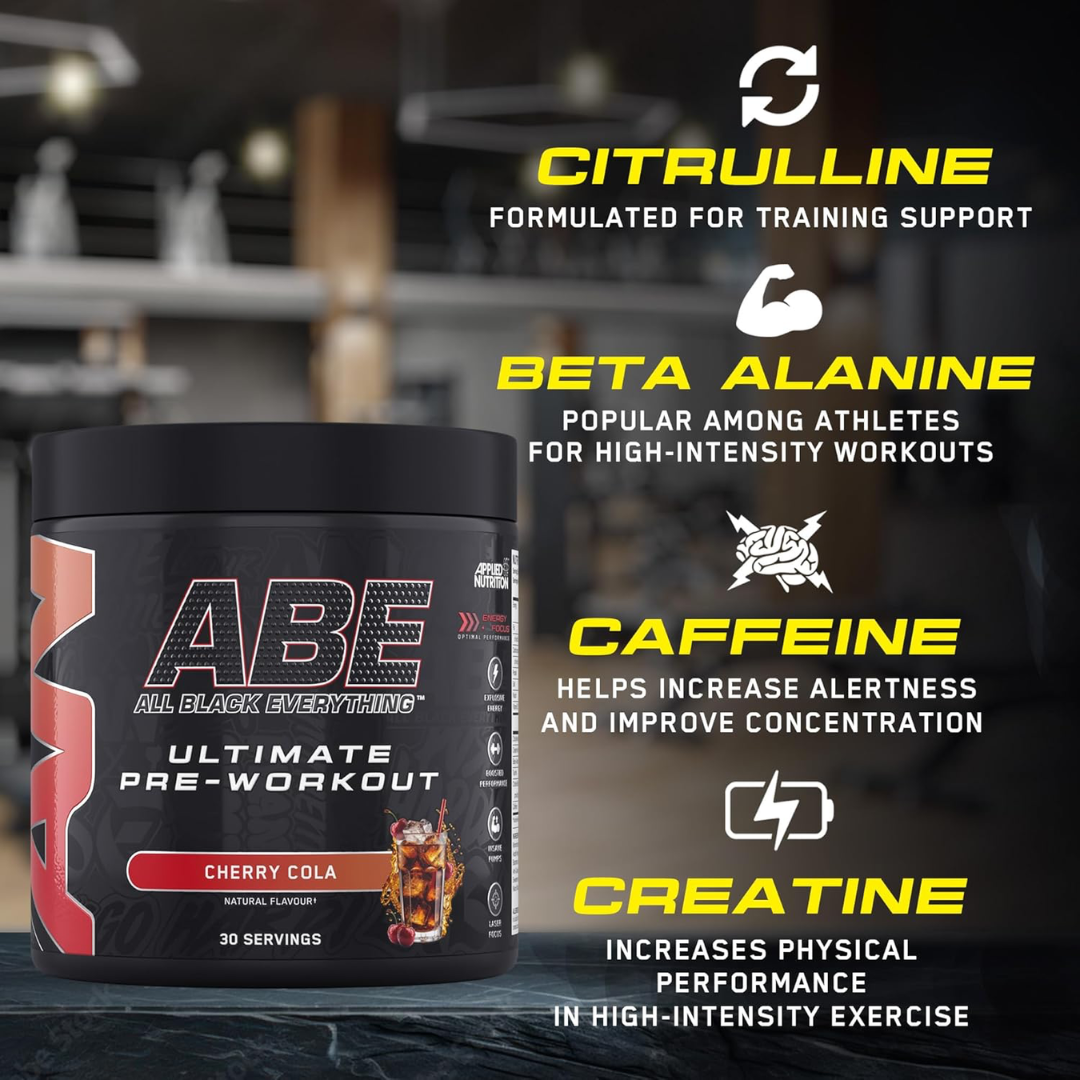 Applied Nutrition ABE (All Black Everything) 375g Strawberry Mojito