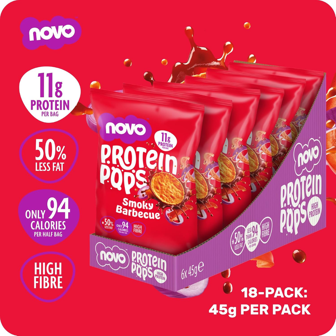 Novo Nutrition Novo Protein Pops 6x45g BBQ