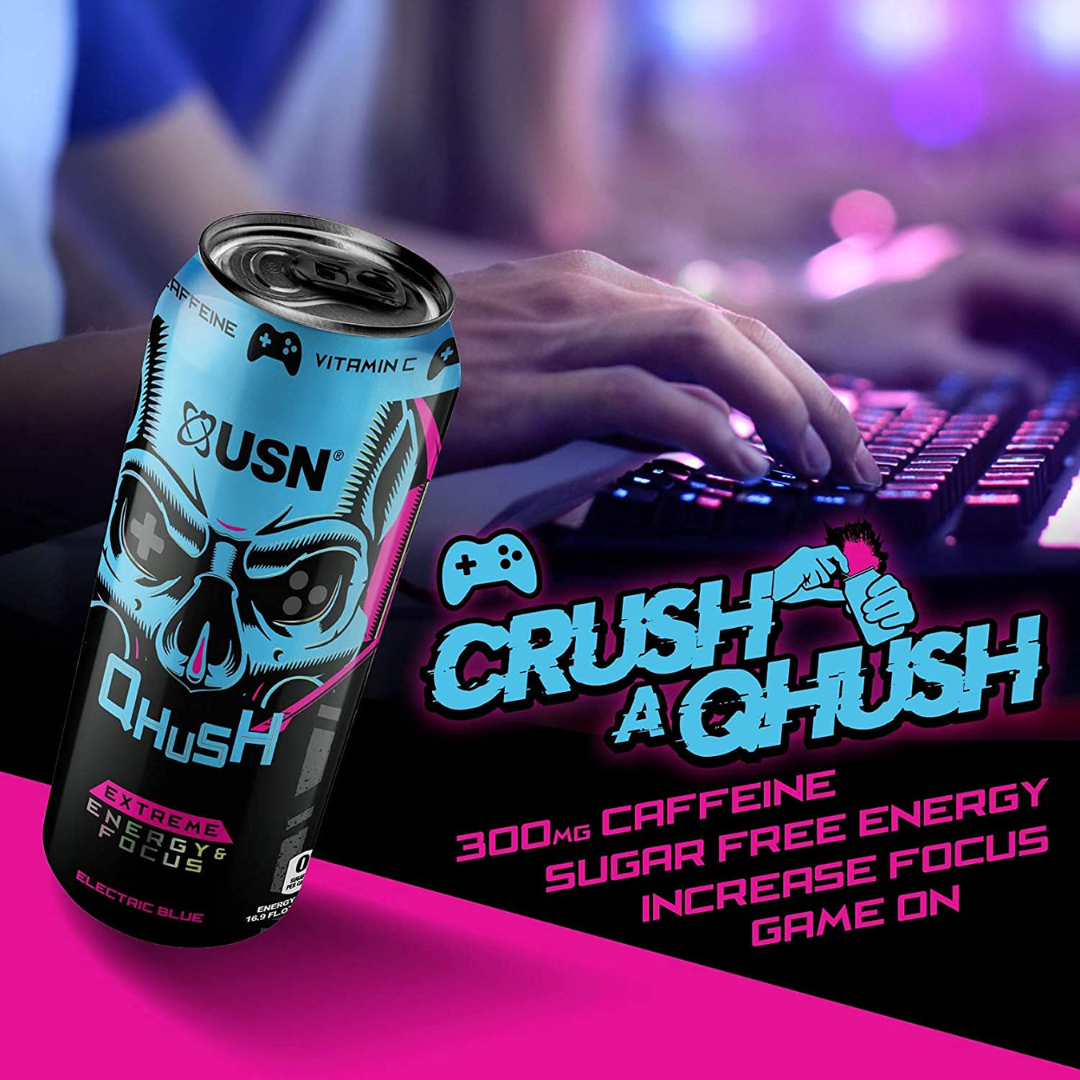 USN QHUSH 12x500ml Gaming (Litchi)