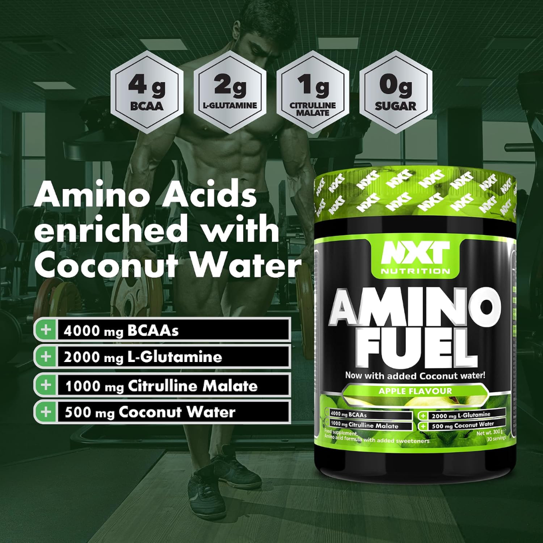 NXT Nutrition Amino Fuel 300g Apple & Blackcurrant