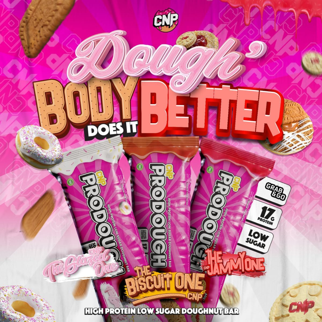 CNP ProDough Bar 12x60g The Glazed One