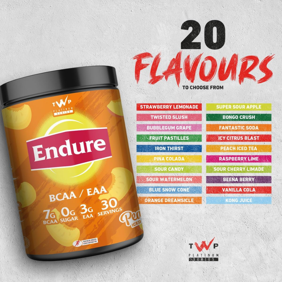 TWP Endure 510g Peach Ice tea
