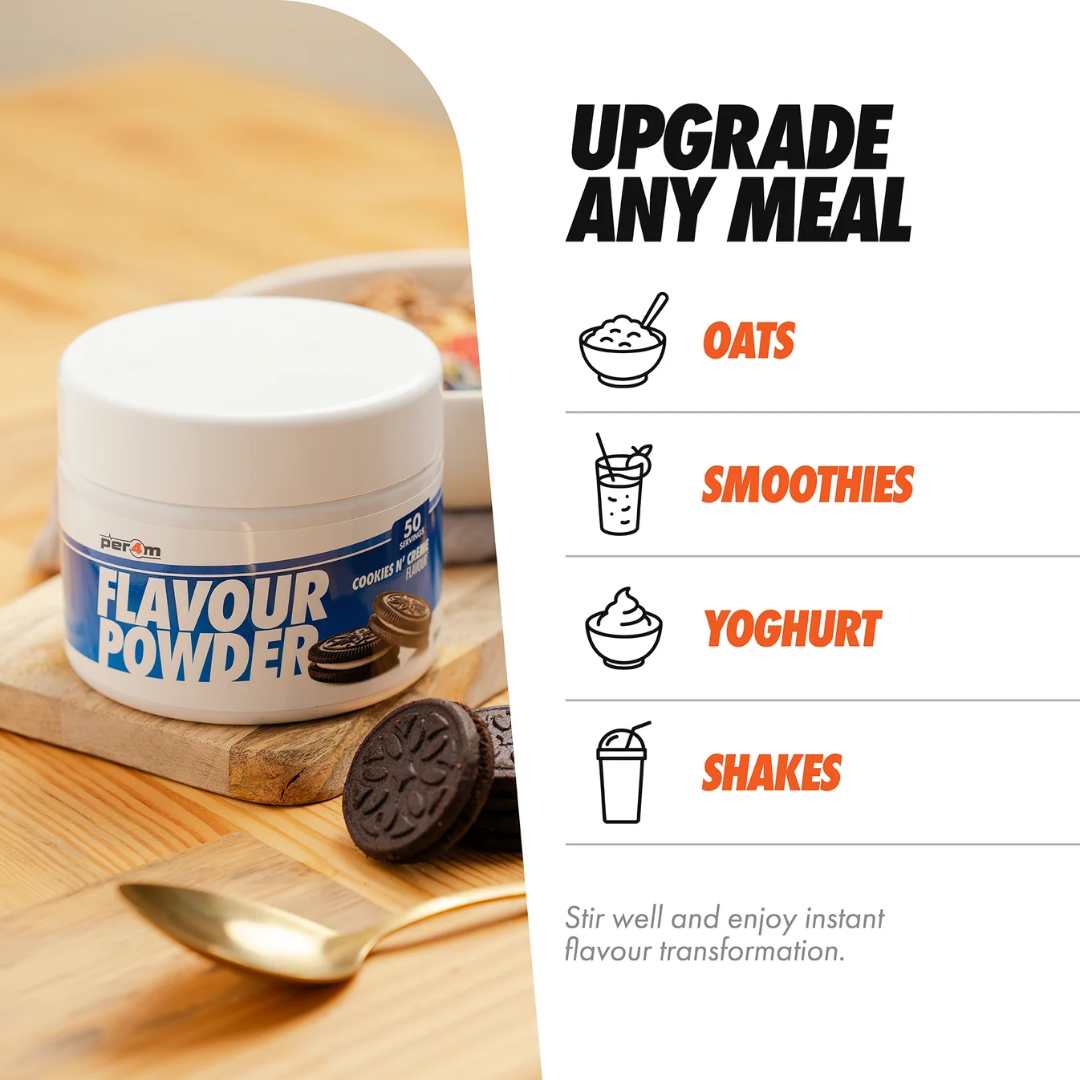 Per4m Flavour Powders 150g Chocolate Brownie