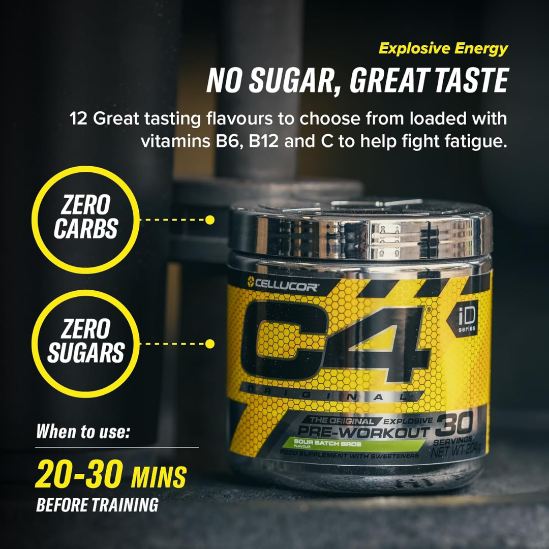 Cellucor C4 Original 60 Servings - Frozen Bombsicle