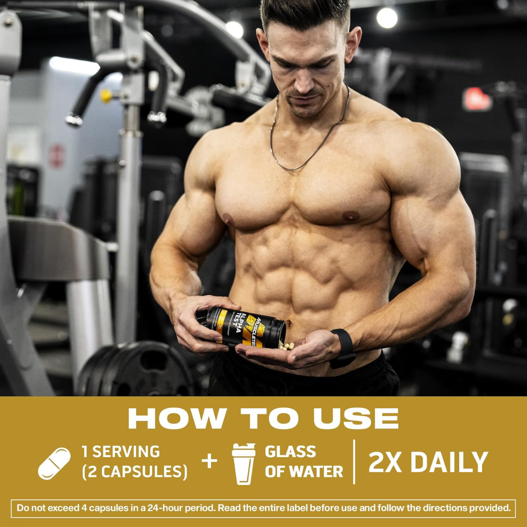 Muscletech Alpha Test 120 Caps