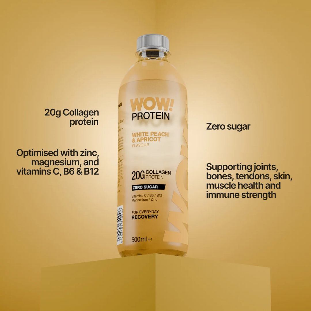 WOW! Protein 12x500ml White Peach & Apricot