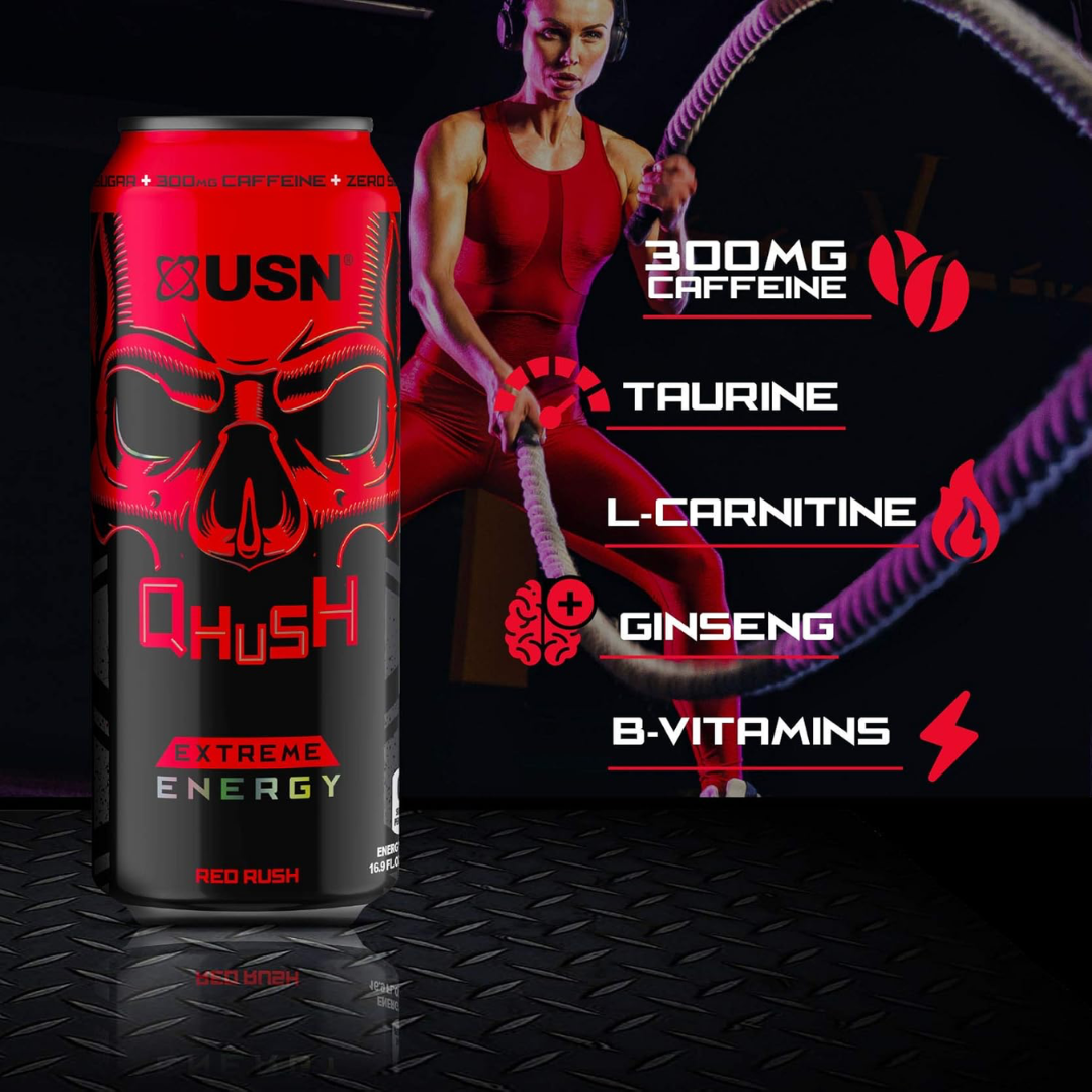 USN QHUSH 12x500ml Mixed Fruit