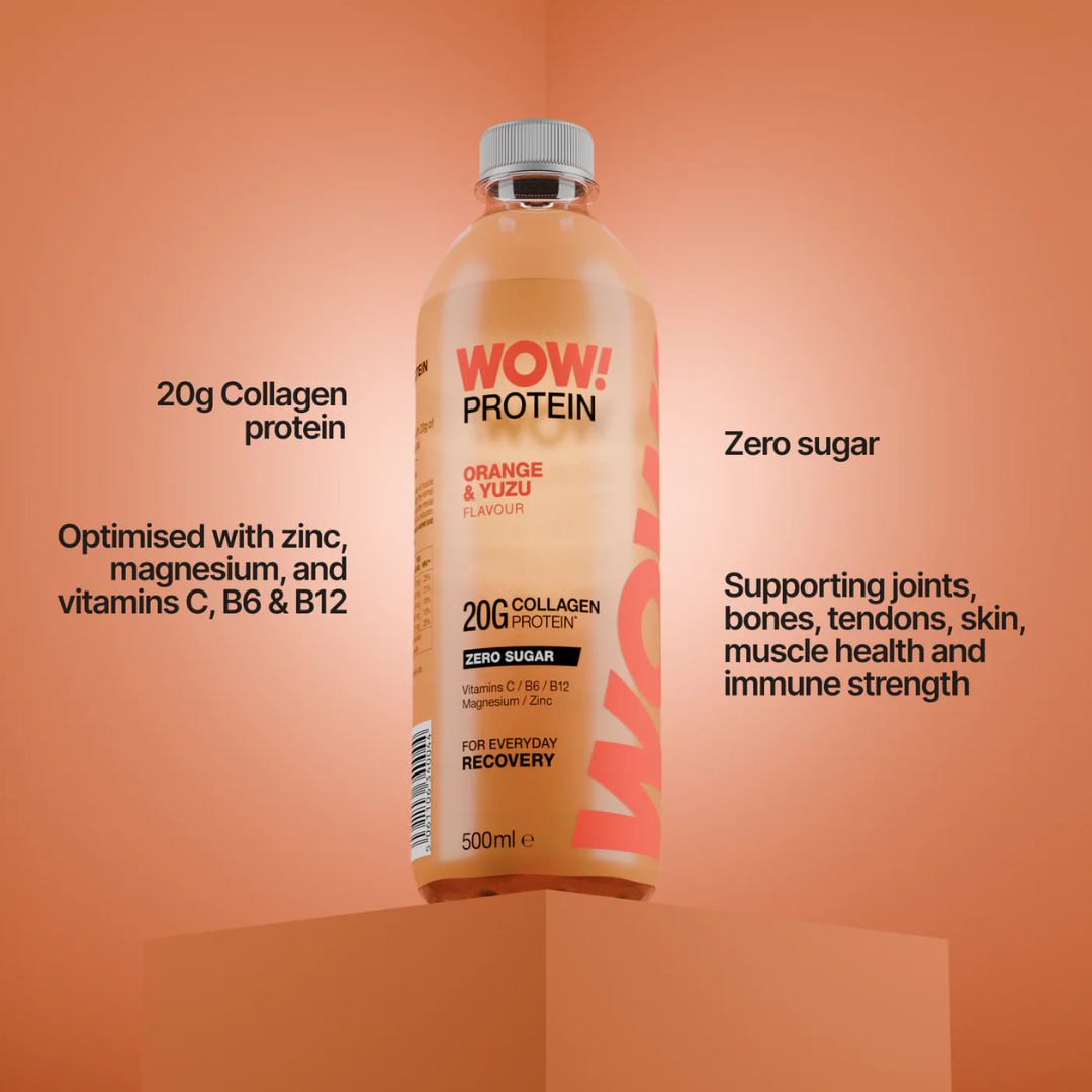 WOW! Protein 12x500ml Orange & Yuzu
