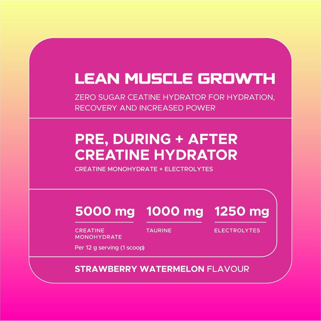 USN Creatine Hydrator 330g Raspberry Lemonade