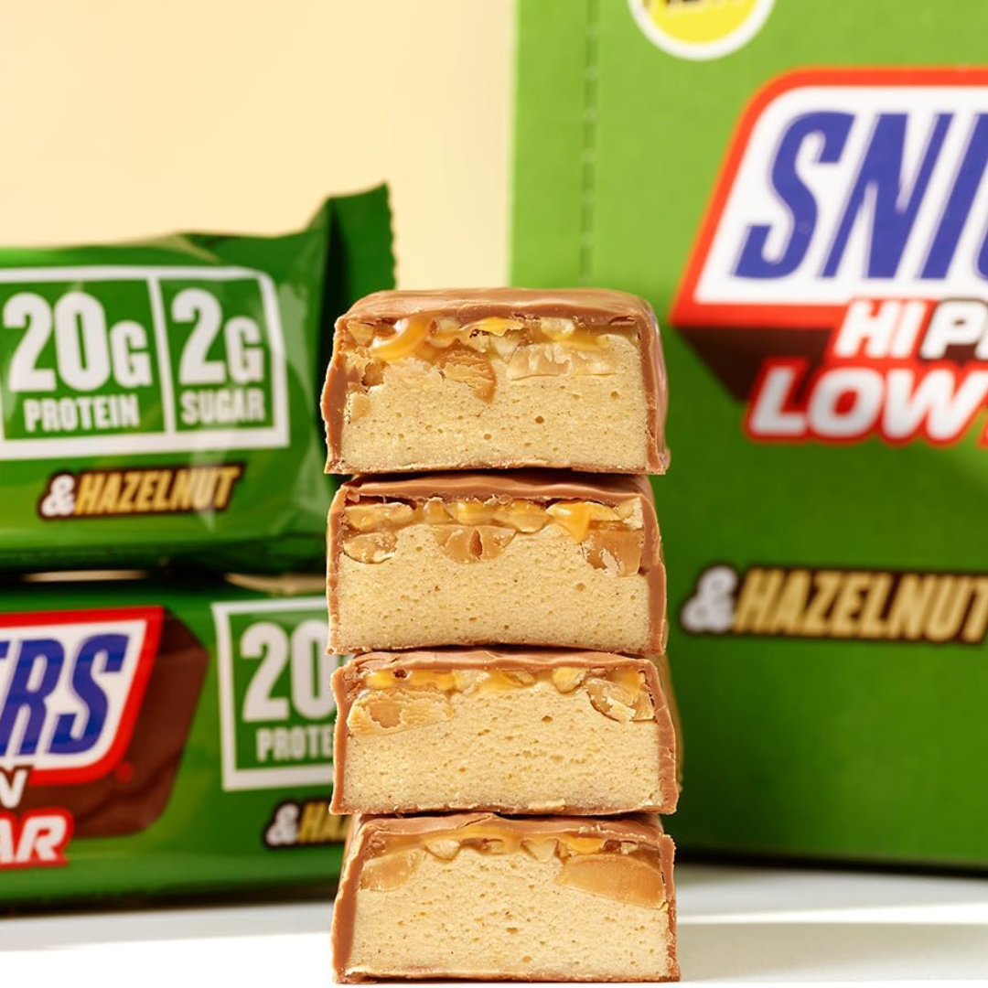 Snickers Low Sugar High Protein Bar 12x57g Hazelnut Milk Chocolate