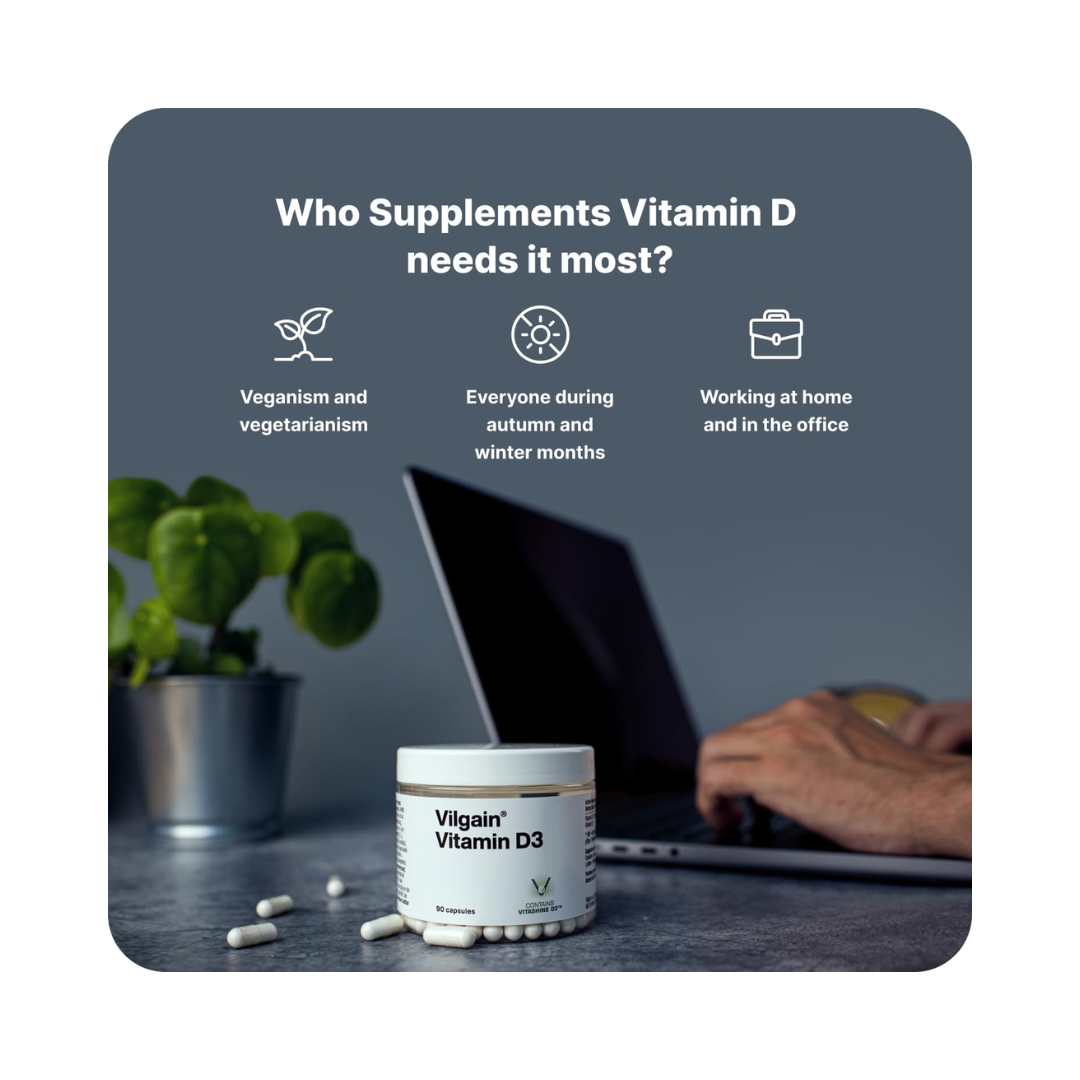 Vilgain Vitamin D 90 Caps