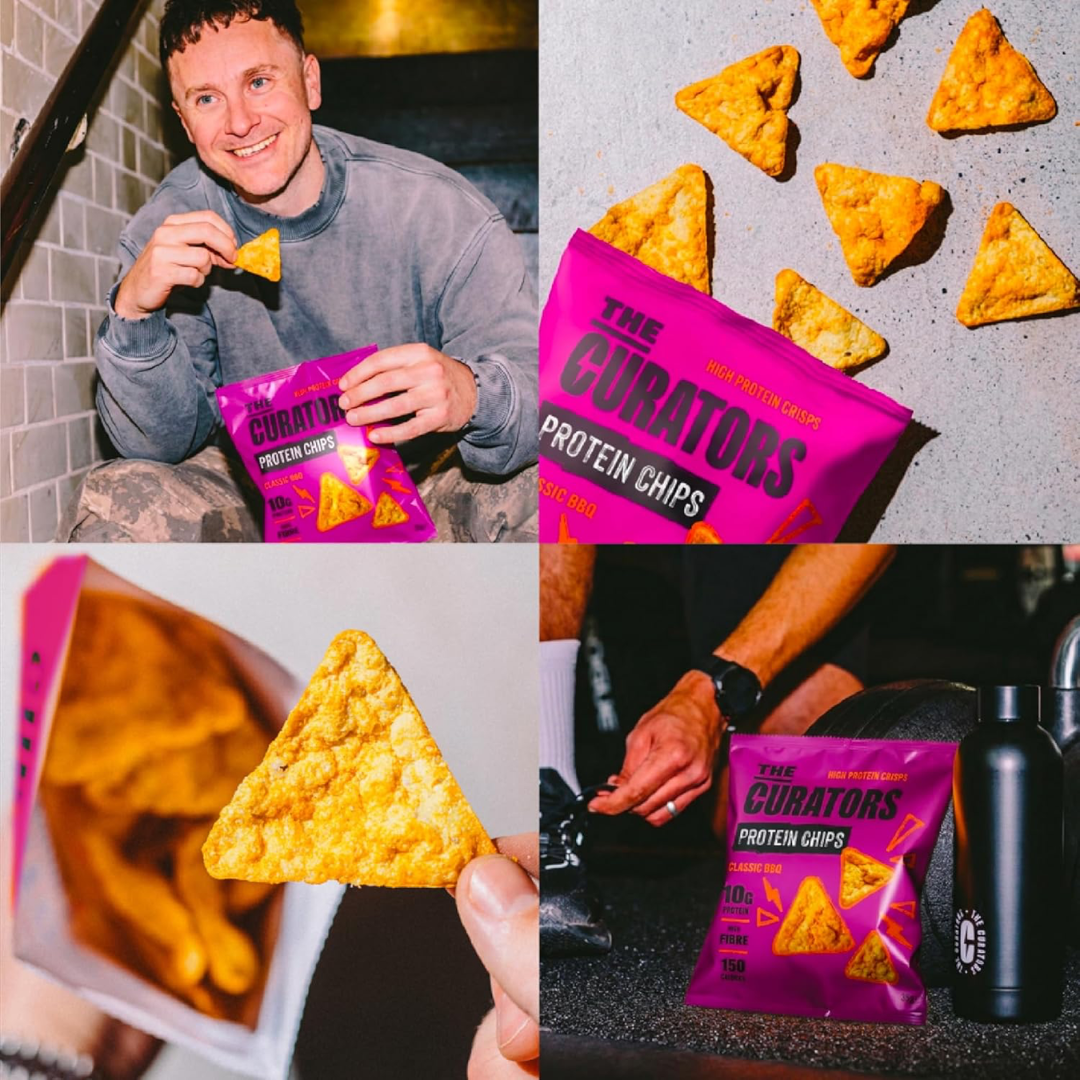 The Curators Protein Chips 20x35g BBQ