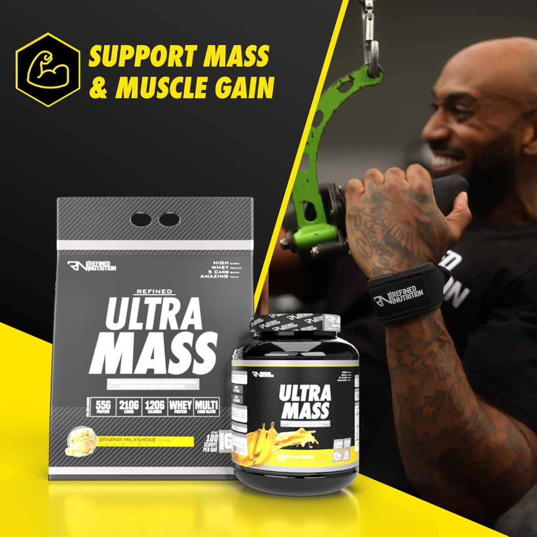 Refined Nutrition Ultra Mass 6kg Vanilla Milkshake