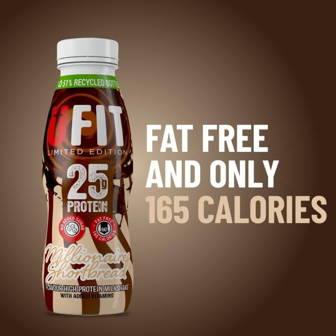 UFIT Protein RTD 10x330ml Iced Latte
