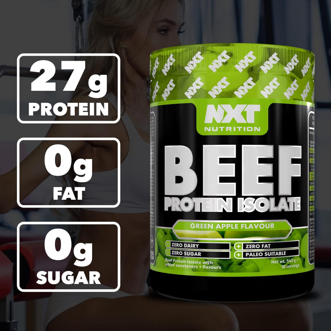 NXT Nutrition Beef Protein Isolate 540g Apple